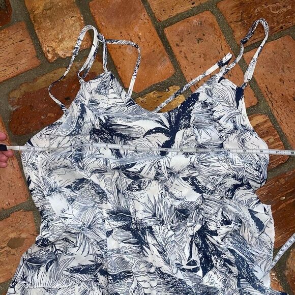 L’atiste Ruffle Romper Navy Palm - Picture 5 of 7